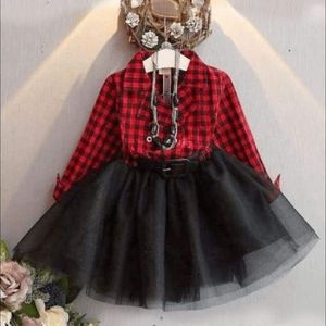Girls 🌲Buffalo Plaid 🌲Dress